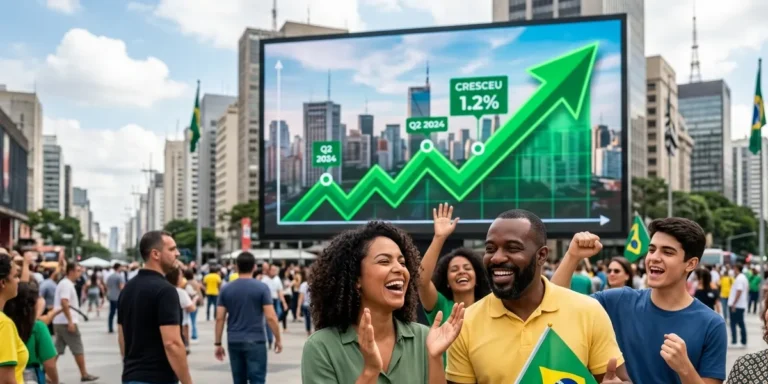 PIB brasileiro cresce acima do esperado no segundo trimestre de 2026